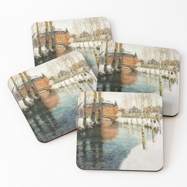 Item preview, Frits Thaulow - A Château in Normandy designed and sold by Impressionist Masters.
