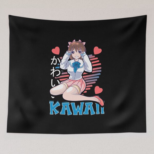 Item preview, Kawaii Senpai Anime Girl Japanese Cute Manga Waifu designed and sold by perfectpresents.