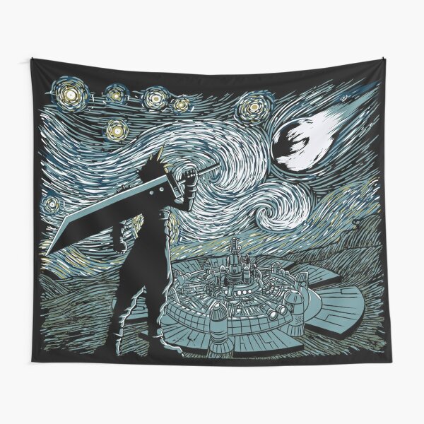 Final Fantasy VII Cloud Starry Night