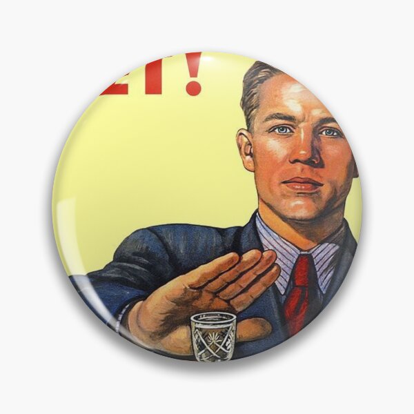 Item preview,  Vintage Soviet Union No To Alcohol CCCP Poster USSR Propaganda Russia  designed and sold by TopTeeShop.