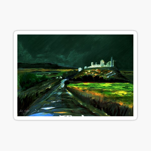 Cashel The View from Palmers Hill Sticker