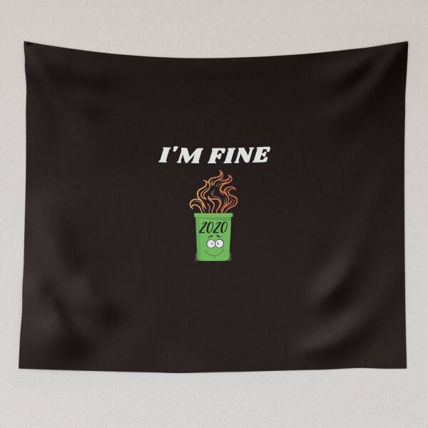 Item preview, 2020 Dumpster Fire Dumpster Is Fine designed and sold by Hamadajet.