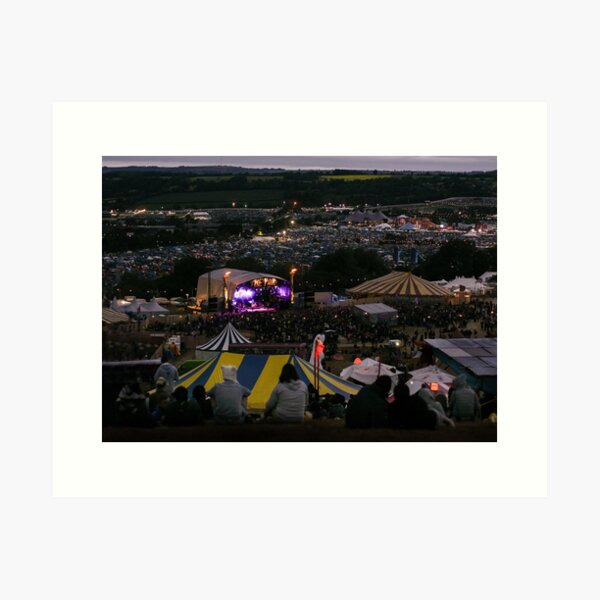 Item preview, Park Stage from Pennards Hill - Dusk - 2 designed and sold by Martin Harradine.