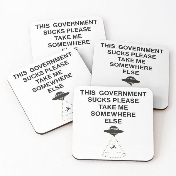 Item preview, Government sucks - Aliens designed and sold by ArtOfRebellion.