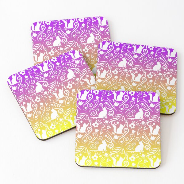 Item preview, Cat and Flowers - Grapes with Lemon Drop designed and sold by CreativityRoams.