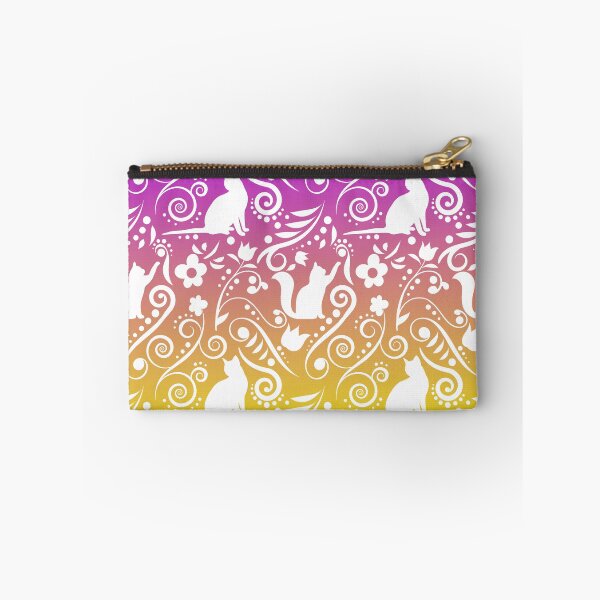 Item preview, Cat and Flowers - Grapes with Lemon Drop designed and sold by CreativityRoams.