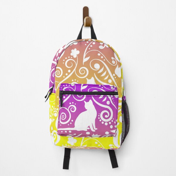 Item preview, Cat and Flowers - Grapes with Lemon Drop designed and sold by CreativityRoams.