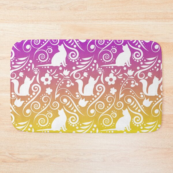 Item preview, Cat and Flowers - Grapes with Lemon Drop designed and sold by CreativityRoams.