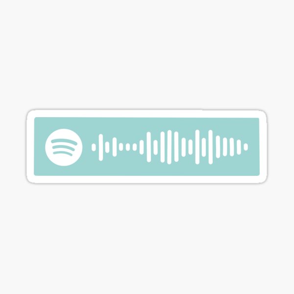”Way Maker” Spotify scan code Sticker