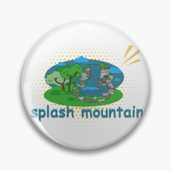 Item preview, splash mountain , disney mountains  designed and sold by bkjournaly2020.