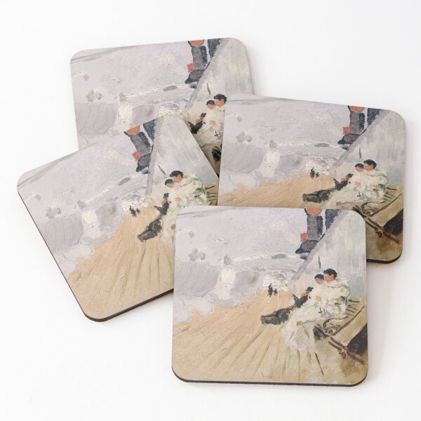 Item preview, Frits Thaulow - Monks on the Deck designed and sold by Impressionist Masters.