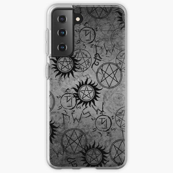 Übernatürliches Grau Samsung Galaxy Flexible Hülle