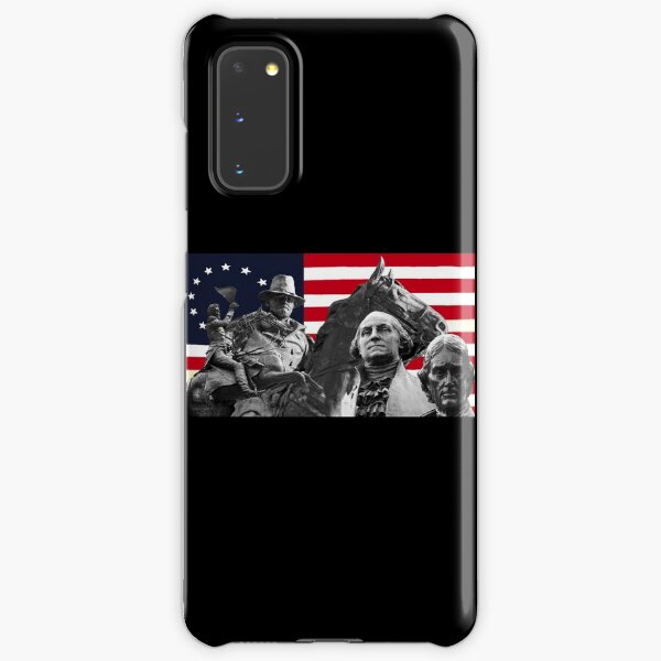 Statues and Flag Samsung Galaxy Snap Case