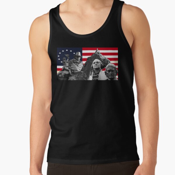 Statues and Flag Tank Top