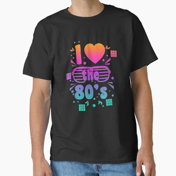 Artikel-Vorschau von Ich liebe die 80er | Cooles Pop-Art-Geschenk der 1980er Jahre, designt und verkauft von DaireShitrig.