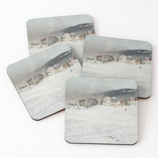Item preview, Frits Thaulow - Winter designed and sold by Impressionist Masters.
