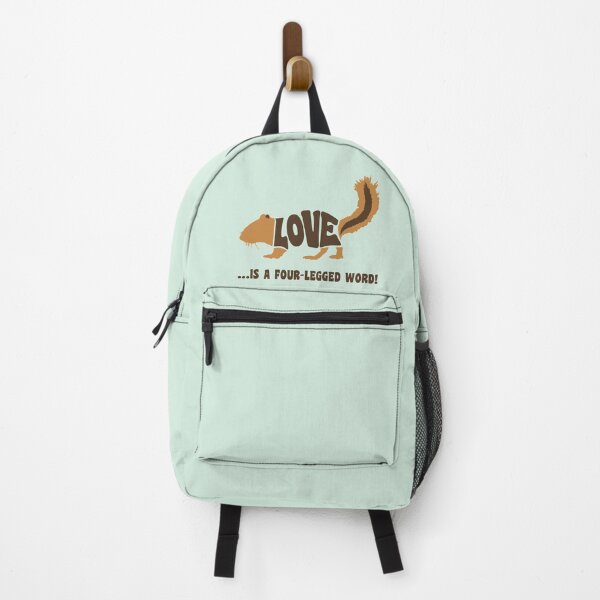 Item preview, Love is a four-legged word! - chipmunk designed and sold by RatArt Designs.