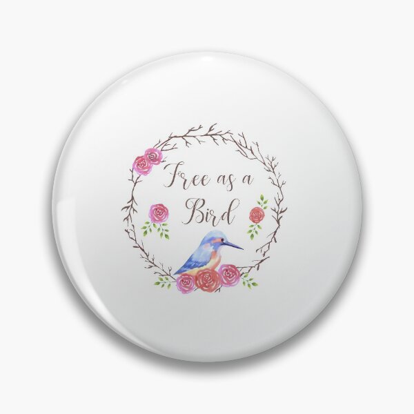 Item preview, Kingfisher sitting on a rose flower wreath motivational quote designed and sold by Shawlin Islam.