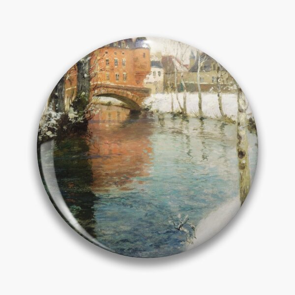 Item preview, Frits Thaulow - A Château in Normandy designed and sold by Impressionist Masters.