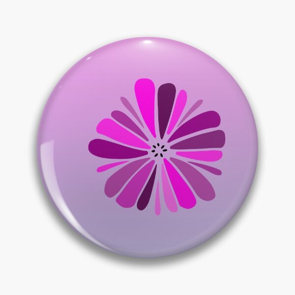 Artikelvorschau, Gradient Flower Pink And Purple Duffle Bag entworfen und verkauft von Malha Malha.