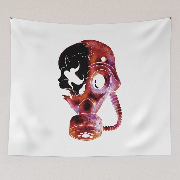 Item preview, Tattoo Style - Rusty Skull - Negative Color designed and sold by alecoelho1.