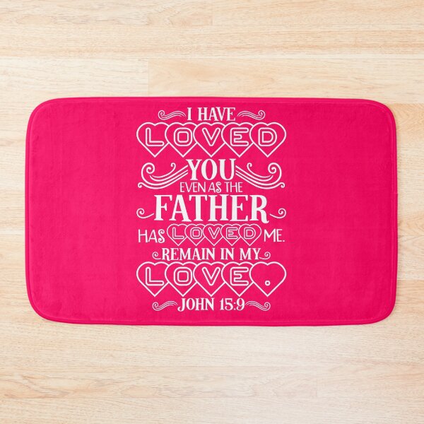 Item preview, John 15:9 designed and sold by plushism.