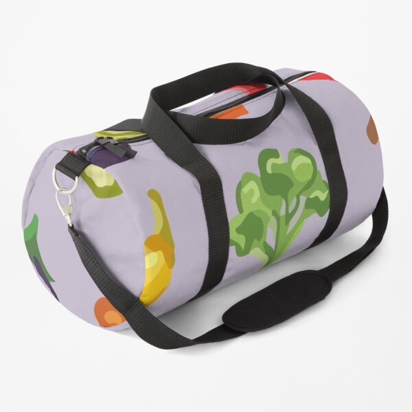 Vegetarian pattern Duffle Bag