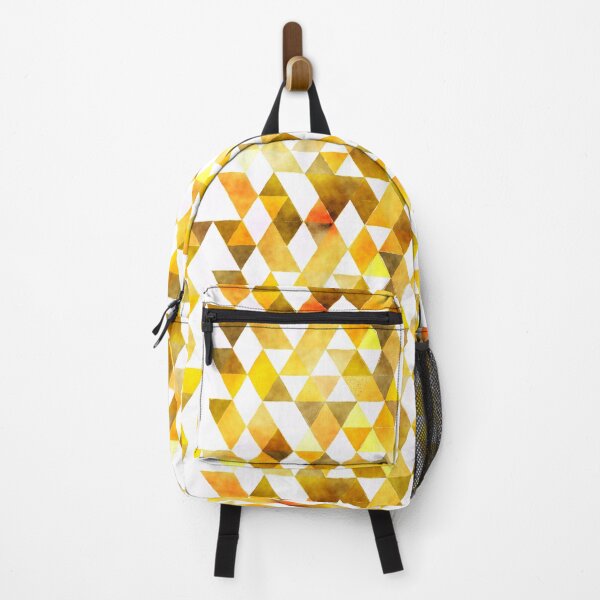 Item preview, Gold Watercolor Triangles Pattern designed and sold by MugsMe.