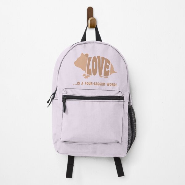 Item preview, Love is a four-legged word! - hamster designed and sold by RatArt Designs.