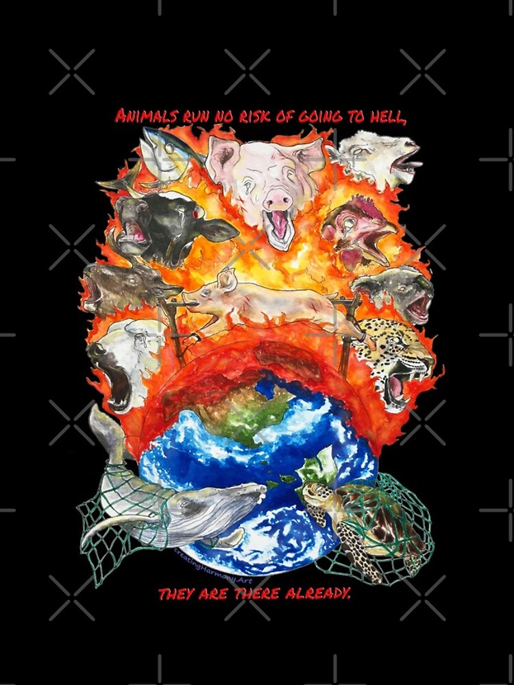 Thumbnail 4 of 4, iPhone Case, Animal's hell designed and sold by CreatingHarmony.