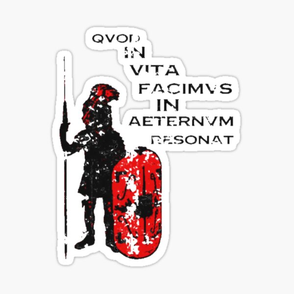 Item preview, What We Do In Life, Echoes In Eternity designed and sold by valentinpereda.