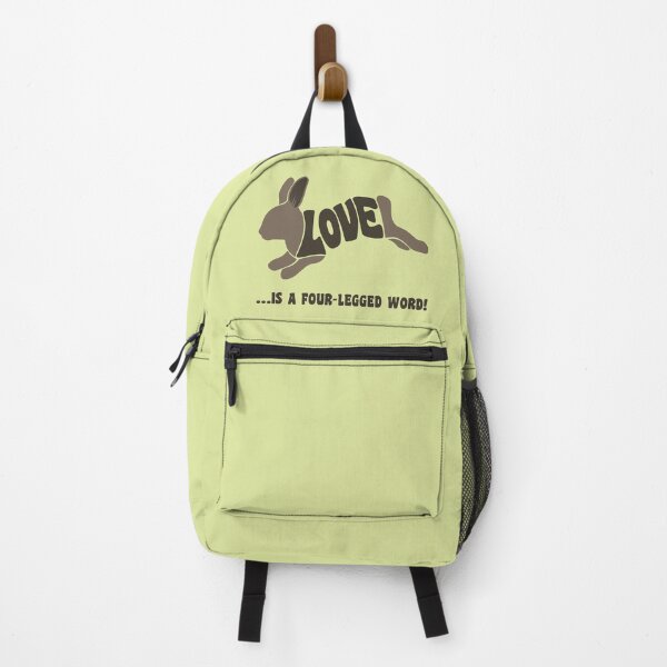 Item preview, Love is a four-legged word! - bunny designed and sold by RatArt Designs.