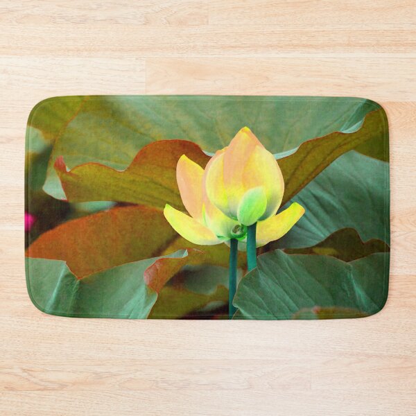 Item preview, Green foliage with a Yellow flower. redecorate, refurbish, Bird, nature designed and sold by jayne0524.