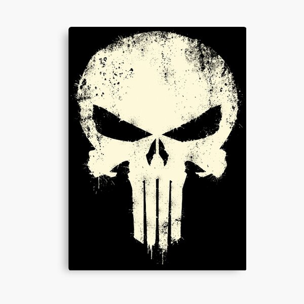 PUNISHER VINTAGE Impression sur toile