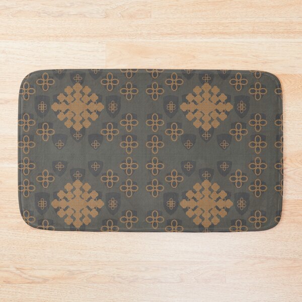 Item preview, 3d golden patterns on gray background  designed and sold by jotcar.