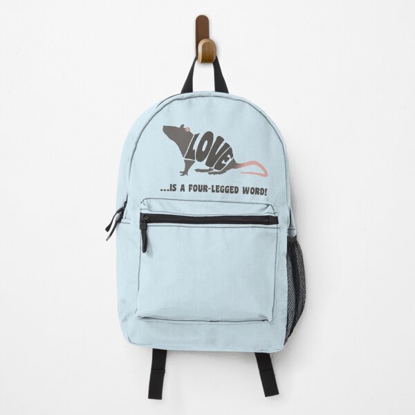 Item preview, Love is a four-legged word! - rat designed and sold by RatArt Designs.