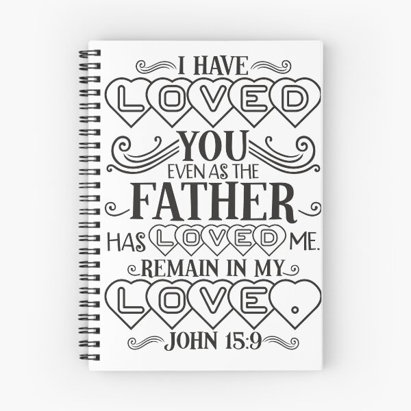 Item preview, John 15:9 designed and sold by plushism.