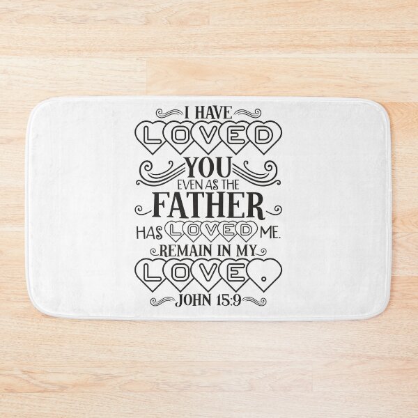 Item preview, John 15:9 designed and sold by plushism.