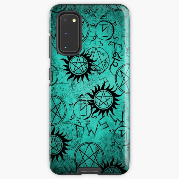 Supernatural Teal Samsung Galaxy Tough Case