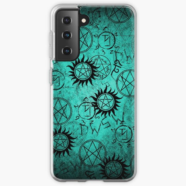 Supernatural Teal Samsung Galaxy Soft Case