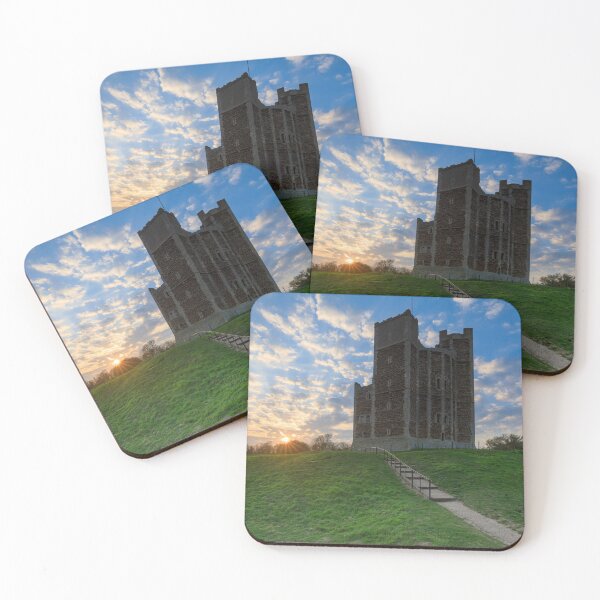 Item preview, Setting sun at Orford Castle designed and sold by bitm2007.