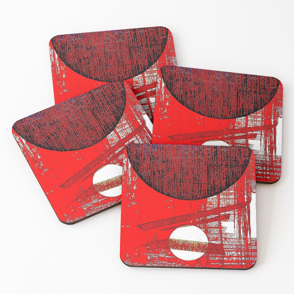 Item preview, Coasters (Set of 4) designed and sold by fishtower.