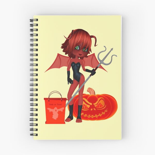 Item preview, Ready for Halloween, a cute little devil designed and sold by LoneAngel.