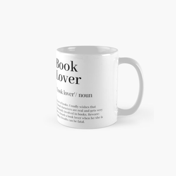 Item preview, Book Lover Definition - Noun - Readers Dictionary (White) designed and sold by mydoodlesateme.