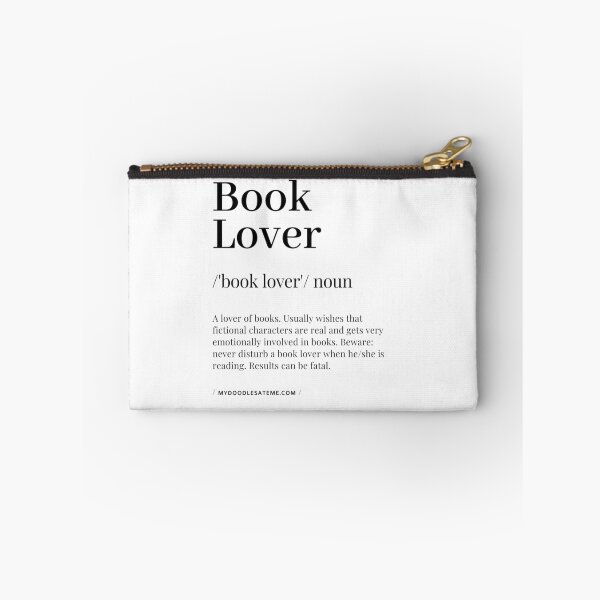 Item preview, Book Lover Definition - Noun - Readers Dictionary (White) designed and sold by mydoodlesateme.