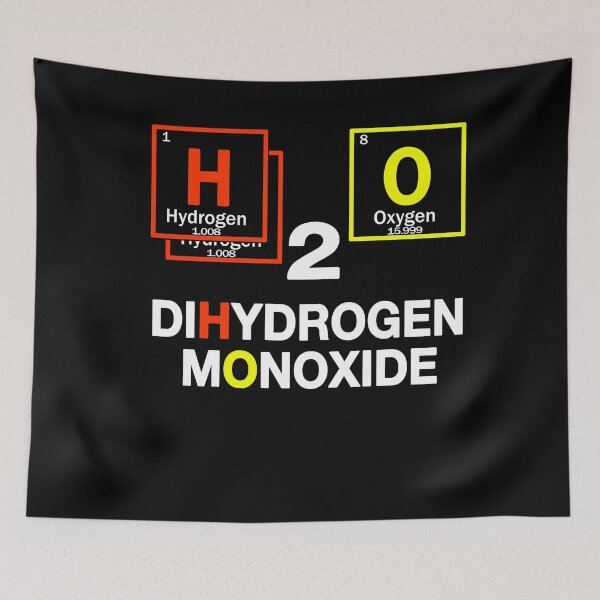 Item preview, Dihydrogen Monoxide also known as water or H2O scientific design designed and sold by patriotazx.