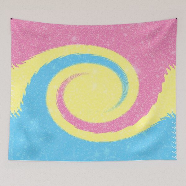 Item preview, Pansexual flag swirl designed and sold by Reion.