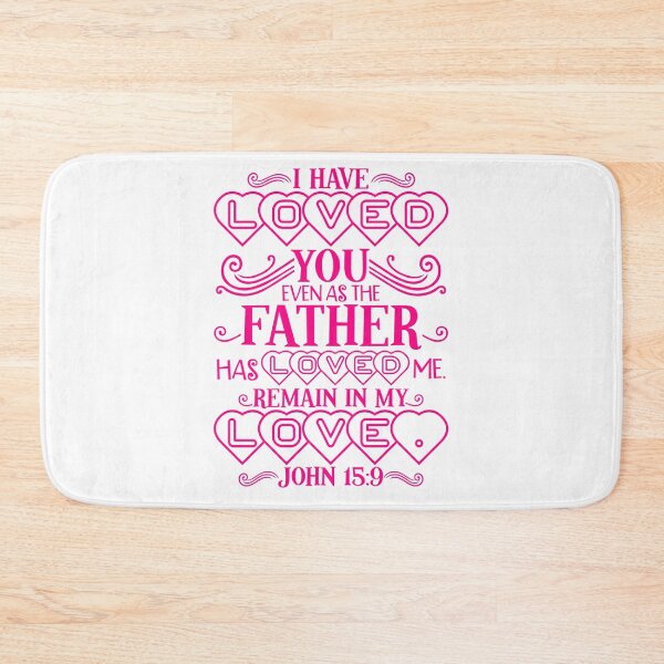 Item preview, John 15:9 designed and sold by plushism.