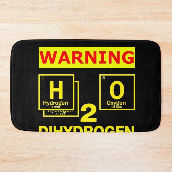 Item preview, Copy of  water or H2O warning sign designed and sold by patriotazx.