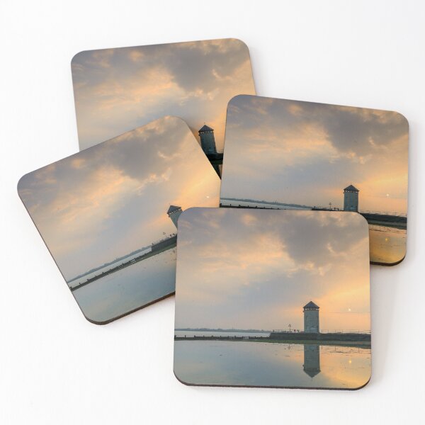 Item preview, The setting sun behind Batemans Tower (Brightlingsea) designed and sold by bitm2007.